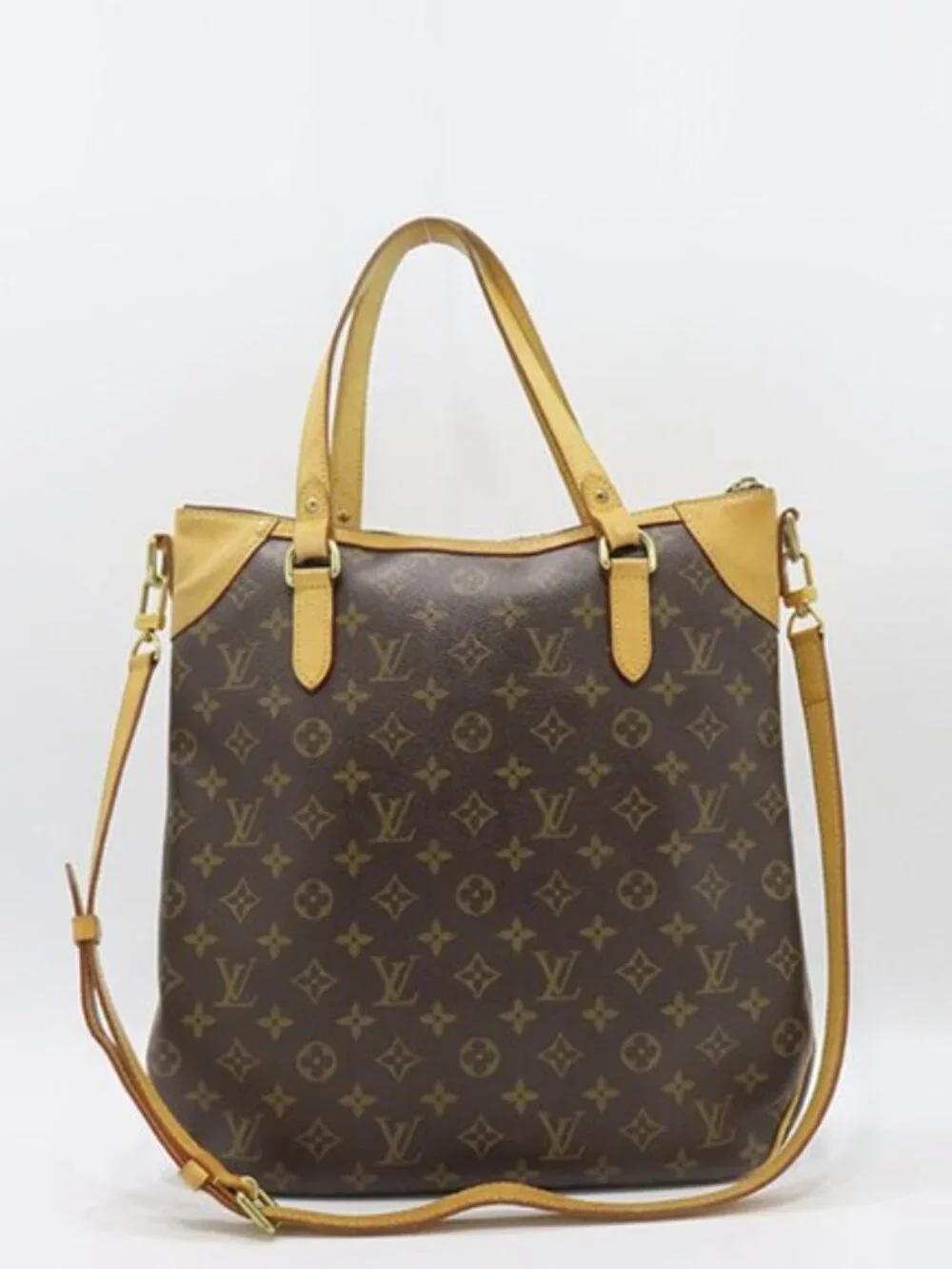 LOUIS VUITTON Monogram Canvas Odeon GM 2WAY Bag